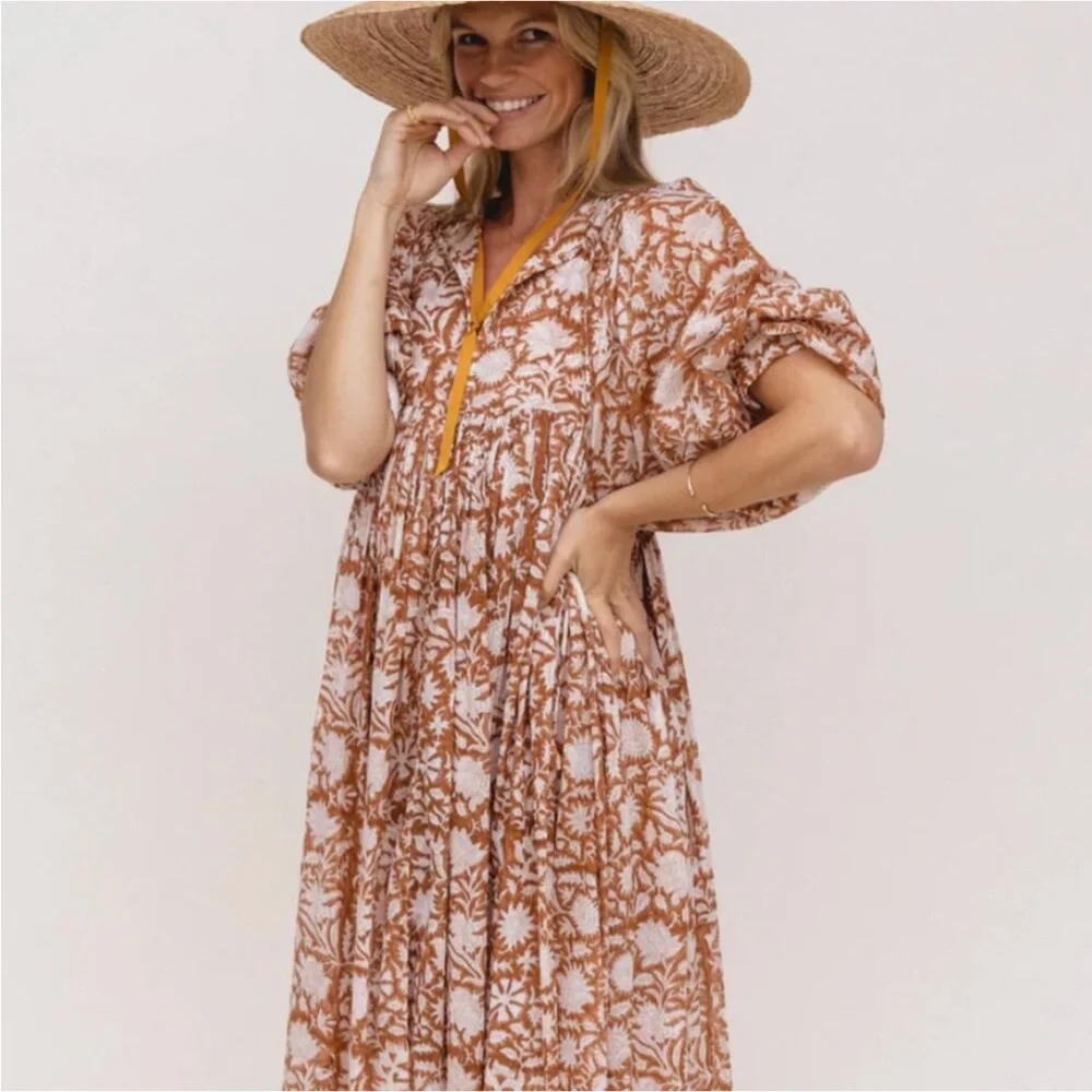 Daughters of India Kyria midi dress - Picture 2 of 9